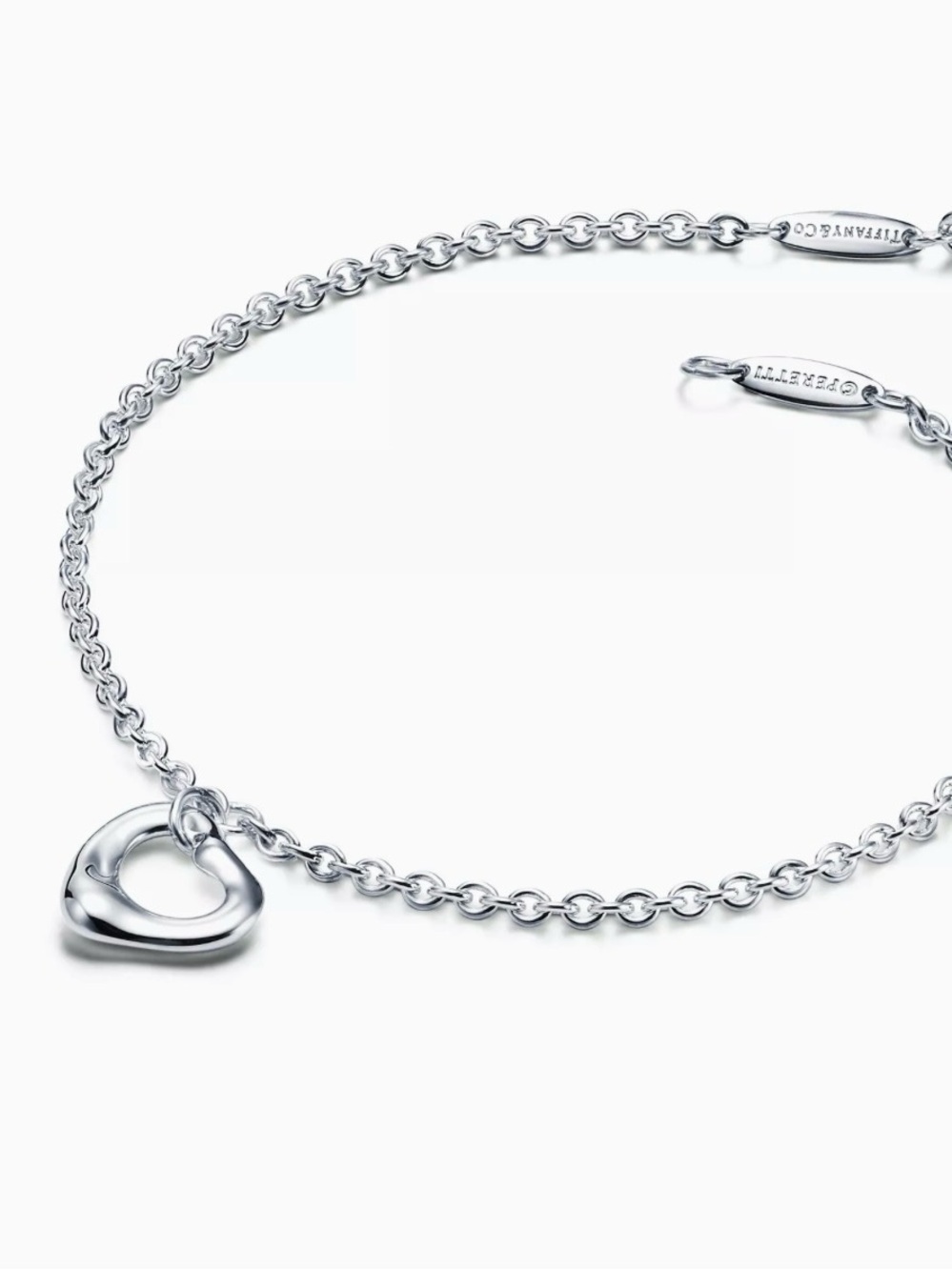 Tiffany & Co. Elsa Peretti Open Heart Bracelet